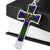 Adam Tartan Plaid Cross Necklace - kittentee