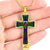 Adam Scottish Clan Tartan Cross Necklace - kittentee
