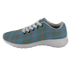 Agnew Ancient Scottish Clan Tartan Sneakers Blue For Men & Women - kittentee