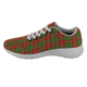 Burnett Scottish Clan Tartan Sneakers Blue For Men & Women