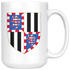 Arms Of Battenberg Mountbatten Coffee Mug - Size 15oz