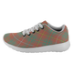 Bruce Ancient Scottish Clan Tartan Sneakers Blue For Men & Women