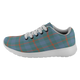 Agnew Ancient Scottish Clan Tartan Sneakers Blue For Men & Women - kittentee