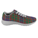 Adam Ancient Scottish Clan Tartan Sneakers Blue For Men & Women - kittentee