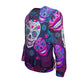 Sugar Skull Over Print Sweatshirt