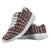 Borthwick Ancient Scottish Clan Tartan Sneakers Blue For Men & Women