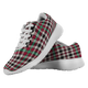Borthwick Ancient Scottish Clan Tartan Sneakers Blue For Men & Women