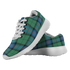 Armstrong Ancient Scottish Clan Tartan Sneakers Blue For Men & Women