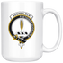 Auchinleck Tartan Coffee Mug - size 15oz