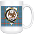 Agnew Ancient Clan Badge Coffee Mug - Size 15oz