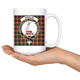 Ainslie Clan Badge Coffee Mug - Size 15oz