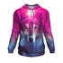 Wolf Over Print Hoodie