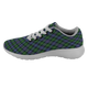 Baillie Hunting Scottish Clan Tartan Sneakers Blue For Men & Women - kittentee