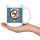 Agnew Ancient Clan Badge Coffee Mug - Size 15oz