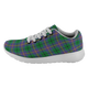 Carmichael Scottish Clan Tartan Sneakers Blue For Men & Women