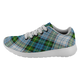 Campbell Dress Scottish Clan Tartan Sneakers Blue For Men & Women