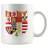 Arms of Charles V Holy Roman Emperor, Charles I as King of Spain In Italy Coffee Mug - Size 11oz