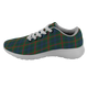 Aiton Scottish Clan Tartan Sneakers Blue For Men & Women - kittentee