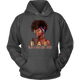 BAE Black & Educated Funny Black Queen Hoodie - kittentee