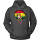 Dashiki Afro Educated Black Melanin January Hoodie