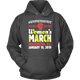 March For Women Washington D.C. Hoodie Stronger Together