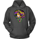 Dashiki Melanin Afro Woman Hoodie