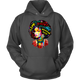 Black History Month Afro Word Art Natural Hair Hoodie - kittentee