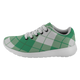 Bias plaid Scottish Clan Tartan Sneakers Blue For Men & Women - kittentee