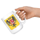 Arms Of Charles VI, Holy Roman Emperor-Shield Coffee Mug - Size 15oz