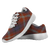 Ainslie Ancient Scottish Clan Tartan Sneakers Blue For Men & Women - kittentee