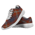 Ainslie Ancient Scottish Clan Tartan Sneakers Blue For Men & Women