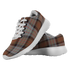 Cameron Of Erracht Weathered Scottish Clan Tartan Sneakers Blue For Men & Women