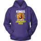 Kings Are Born In January 1959 Birthday Lion Hoodie