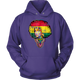 Dashiki Afro Educated Black Melanin January Hoodie