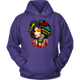 Black History Month Afro Word Art Natural Hair Hoodie - kittentee