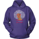 Queens Are Born In January Birthday Black Women Hoodie