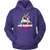 Girls Kids Unicorns Rainbow Are Born In April Birthday Hoodie
