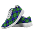 Armstrong Scottish Clan Tartan Sneakers Blue For Men & Women