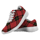 Aikenhead Scottish Clan Tartan Sneakers Blue For Men & Women - kittentee