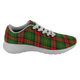 Blackstock Scottish Clan Tartan Sneakers Blue For Men & Women - kittentee