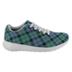 Campbell Of Cawdor Ancient Scottish Clan Tartan Sneakers Blue For Men & Women