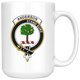 Anderson Tartan Coffee Mug - size 15oz
