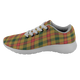 Baxter Modern Scottish Clan Tartan Sneakers Blue For Men & Women - kittentee