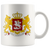 Alternate Coat Of Arms Georgia Coffee Mug - Size 11oz