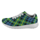 Campbell Of Breadalbane Ancient Scottish Clan Tartan Sneakers Blue For Men & Women