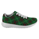Beveridge Scottish Clan Tartan Sneakers Blue For Men & Women - kittentee