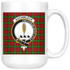 Auchinleck Clan Badge Coffee Mug - Size 15oz
