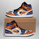 Goku High Top Shoes Boots Custom Dragon Ball Z Anime Sneakers Costume