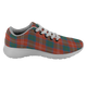 Chisholm Ancient Scottish Clan Tartan Sneakers Blue For Men & Women