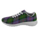 Blair Modern Scottish Clan Tartan Sneakers Blue For Men & Women